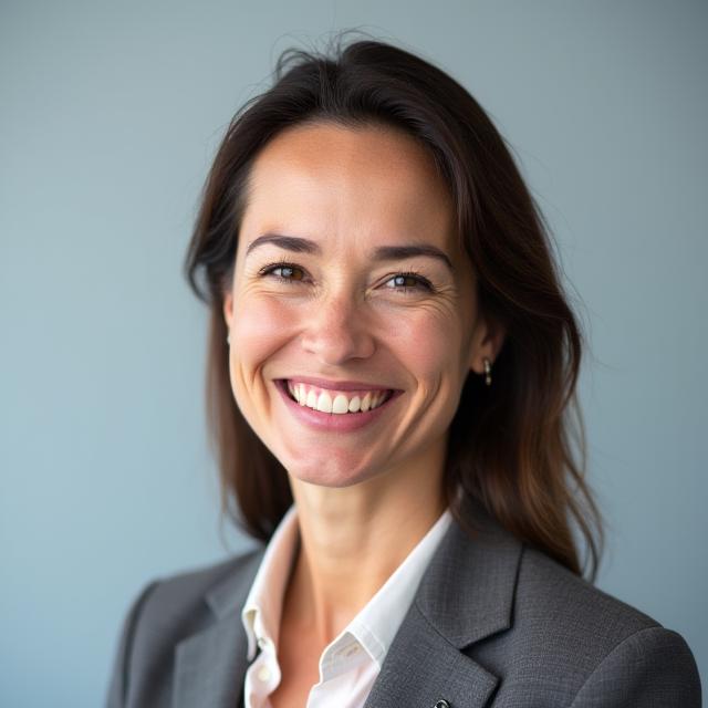 Portrait von Dr. Eva Steiner, Gründerin und CEO von Alpenklang Kreativ