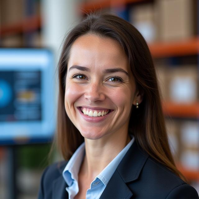 Portrait von Sandra Fischer, Logistik- und Community-Managerin bei Alpenklang Kreativ